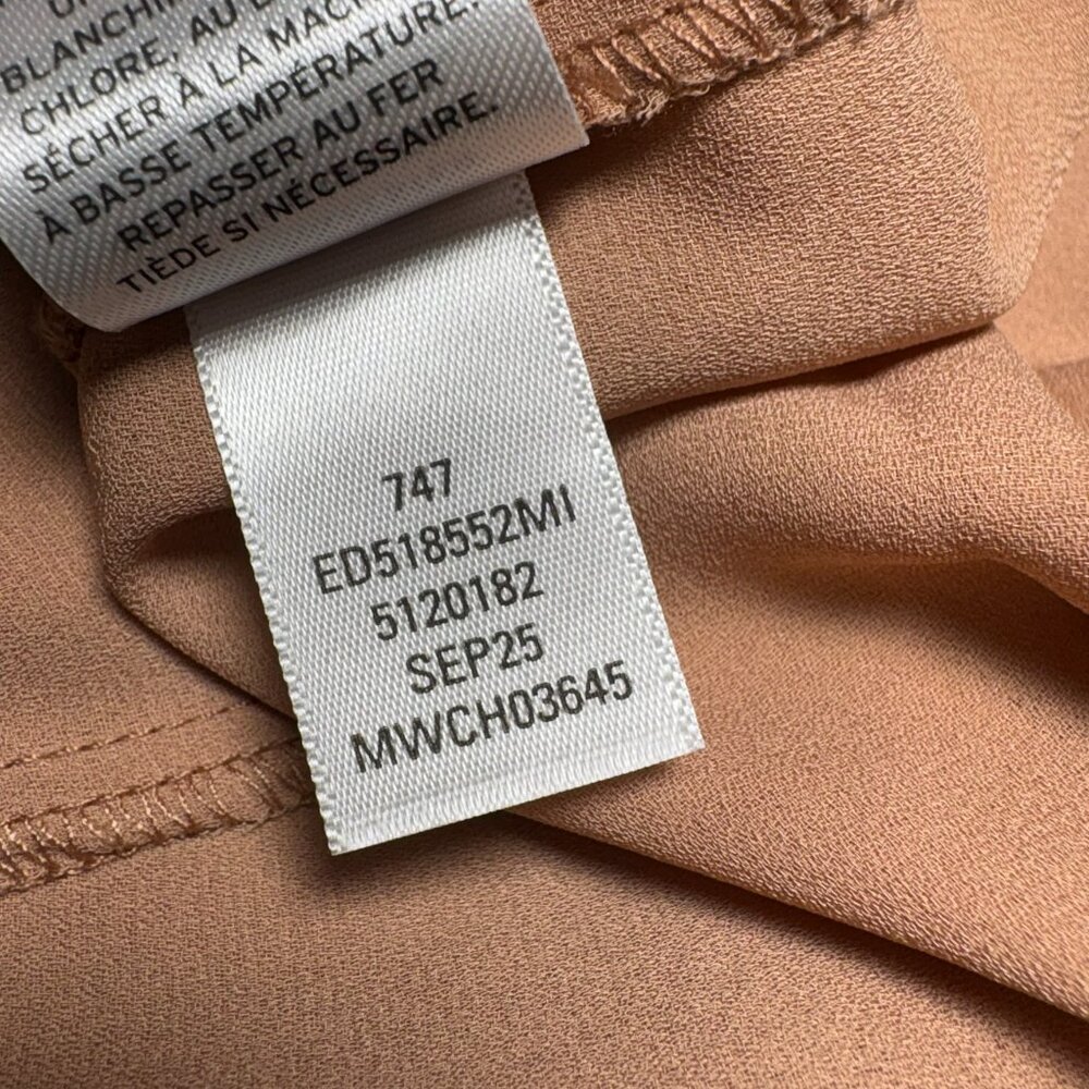 Open Edit Ruffle Chiffon Shift Dress – Small (NWT) - Picture 14 of 14